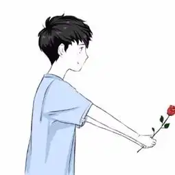 动漫情侣头像女生捂着嘴找和她一对的男生头像,跪求