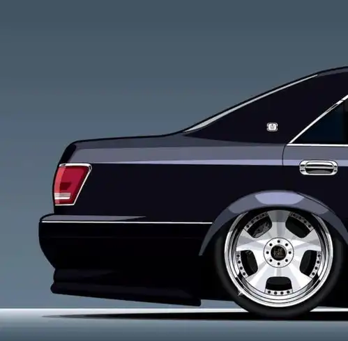 汽车头像动漫图汽车车头尾部