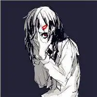 被黑化的卡通头像少女微信头像图片大全