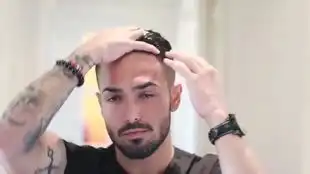 2rbarbershop理发手把手教你梳油头,学不会的建议把头寄过来男士发型油头