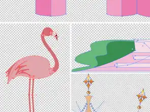 卡通3d立体童话城堡公主火烈鸟儿童背景墙图片设计素材高清模板下载8.89mb儿童房背景墙大全