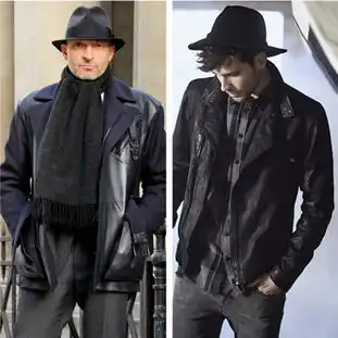 用什么搭配diao炸天的皮夹克