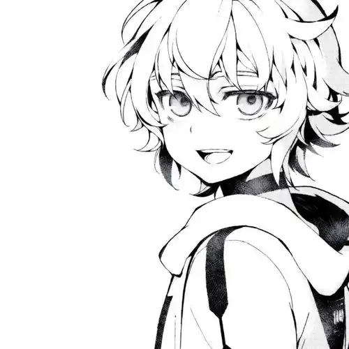 动漫男头黑白头像yyds