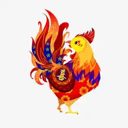 公鸡装饰图案素材图片免费下载高清png千库网图片编号7436251