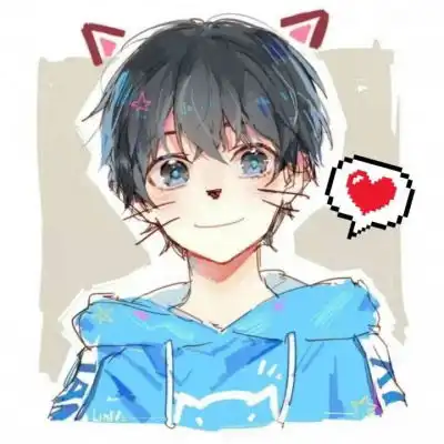 动漫丧头男抖音动漫男黑白丧头像分享