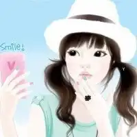 可爱女生头像卡通淘气微信头像图片大全