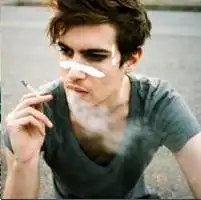 就几张,欧美和国内,点烟男头像,不要有女的,