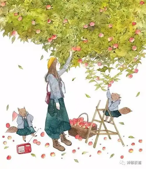 亲子母亲的情绪是条河