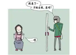 搞笑漫画小情侣吵架床头吵架床尾和