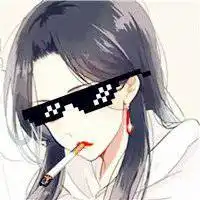 社会墨镜动漫小人头像微信头像图片大全