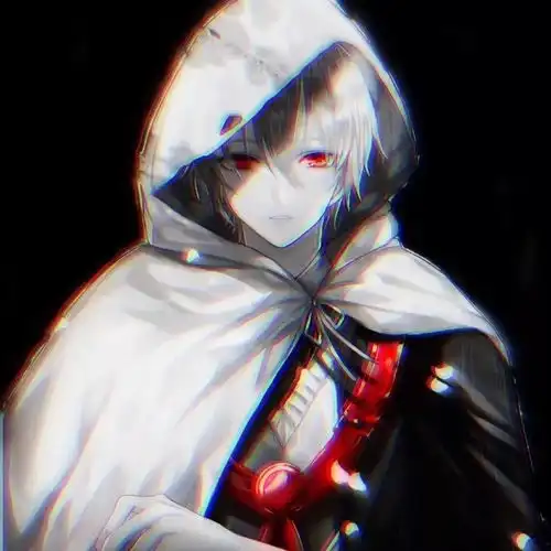 暗黑系头像,黄粱一梦,倾厦而醒