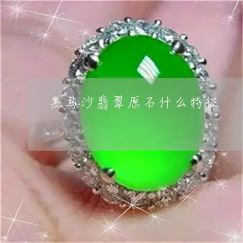 黑乌沙翡翠原石什么特征翡翠黑乌沙是什么场口