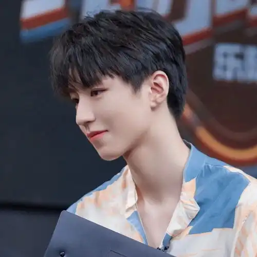 凭实力刷到的王俊凯头像