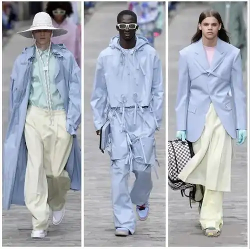 louisvuitton2020春夏男装,这风格是不是有点太潮了