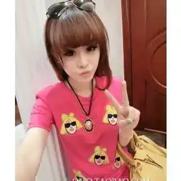 qq头像粉色女生
