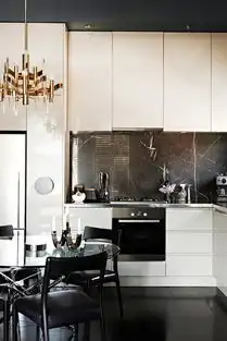 男人范厨房装修案例10个黑白经典厨房