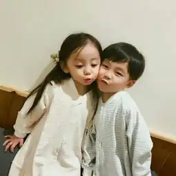 可爱男女萌娃微信头像9