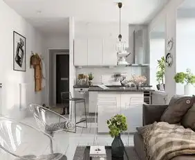 富力惠兰美居欧美风情75平米二居室装修图片