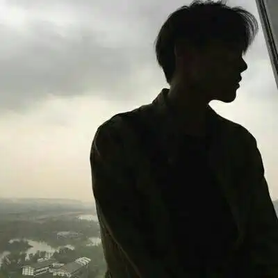 男生伤感帅气背影头像个性成熟若无其事原来是最好的报复