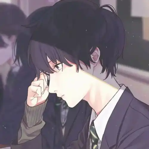 动漫男头你那么孤独,却说一个人很好