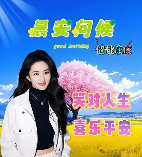 4月14日星期一最新早上好漂亮祝福图片