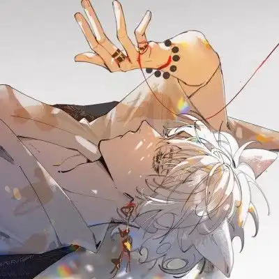 不一样的ins风动漫男头