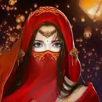 戴面具的古风女子头像微信头像图片大全