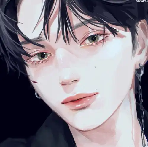 面带笑容装作正派