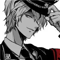 无法打破的次元壁二次元军装帅哥头像