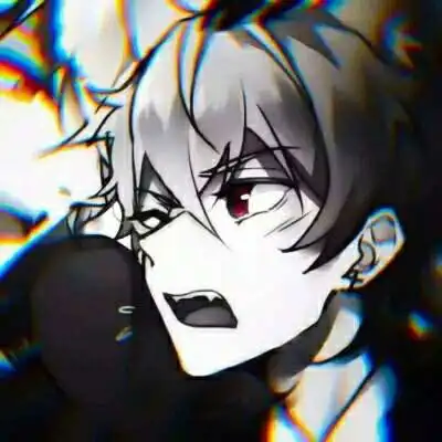 动漫超丧超黑暗的头像男超清暗黑系血腥头像男