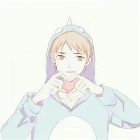 二次元卡通情侣头像两张一男一女,余生很长只要有你在就知足