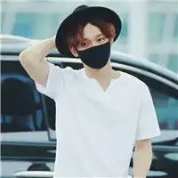 男生头像戴口罩帅气图片