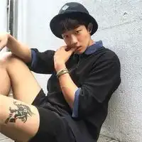 街角痞子男生霸气头像qq头像扣扣居