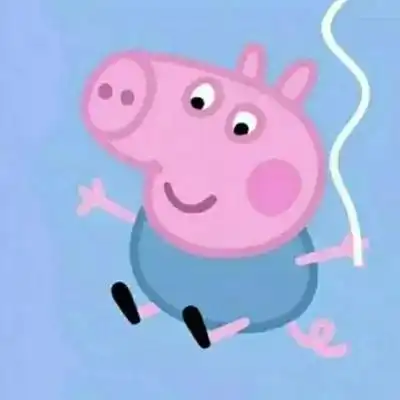 动漫情头小猪佩奇,我配你