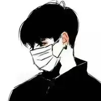 qq动漫头像男生口罩动漫戴口罩的帅气男生qq头像