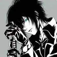 动漫头像帅气拿刀微信头像图片大全