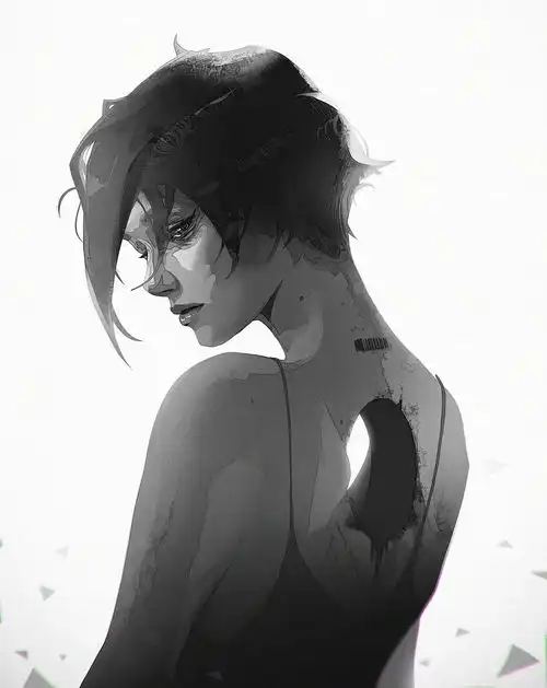 科威特自由数码艺术家rashedalakroka作品欣赏158p黑暗赛博风头像