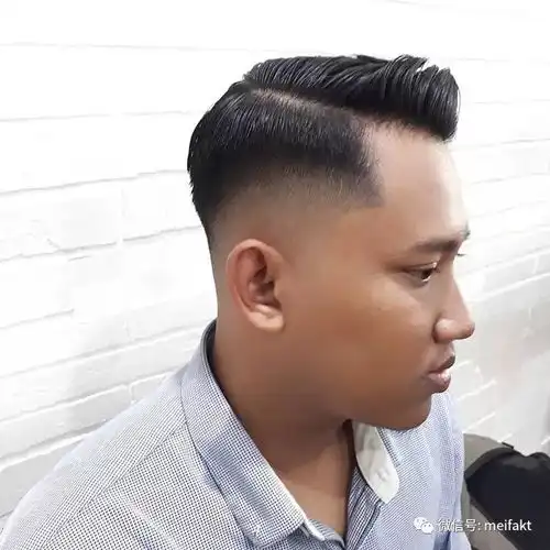 三面光的男士发型,最有型