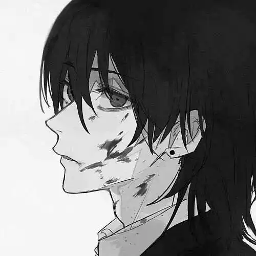 暗黑系男生头像