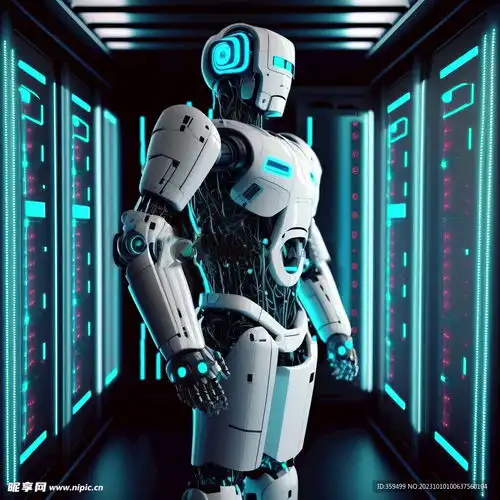 机器人摄影图科学研究