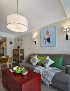 88平二室二厅温暖原木自然混搭风