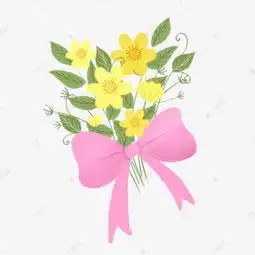 手绘小清新春季手捧花下载素材图片免费下载高清psd千库网图片编号11785923