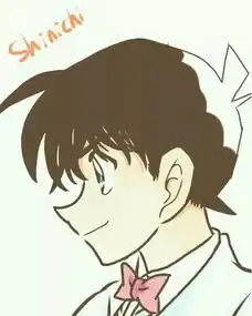 像这样的工藤新一侧脸照要高清的,帅气的,能当头像的