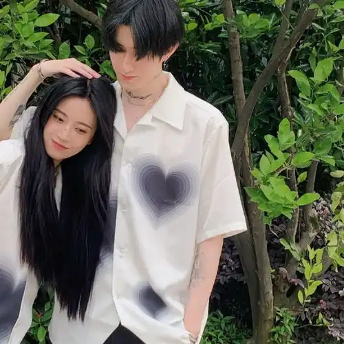 情头宠溺系摸头杀情侣头像