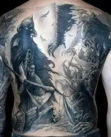 爷们儿,总有一款霸气侧漏的纹身适合你