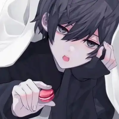 高冷伤感风动漫男生头像