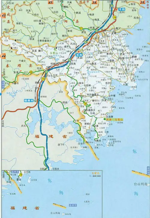 苍南地图全图高清版