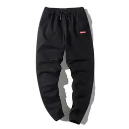 休闲裤男士青年秋季欧美简约纯棉水洗复古做旧修身小脚长裤男裤子