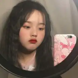 黑暗冷酷真人女头像一组高冷丧系图片