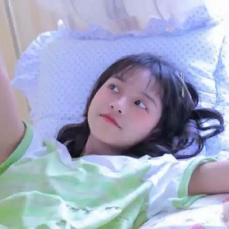 绿色系女生闺蜜头像2人绿色清新看起来很舒服的